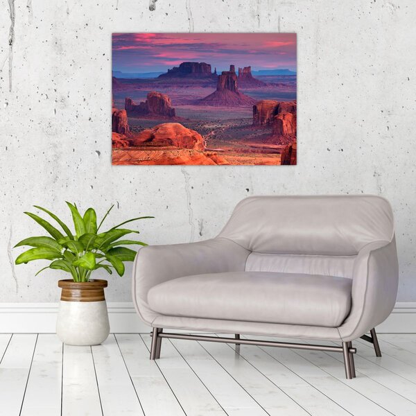 Obraz - Hunts Mesa (70x50 cm)