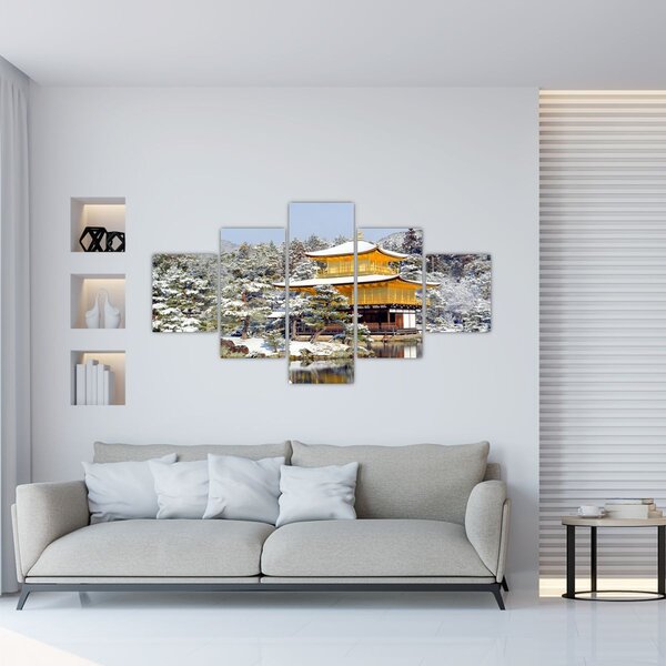 Obraz - Kinkakuji, Japonia (125x70 cm)