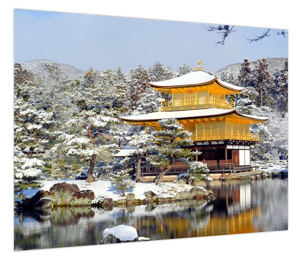 Obraz - Kinkakuji, Japonia (70x50 cm)