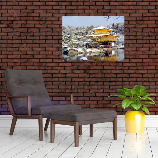 Obraz - Kinkakuji, Japonia (70x50 cm)