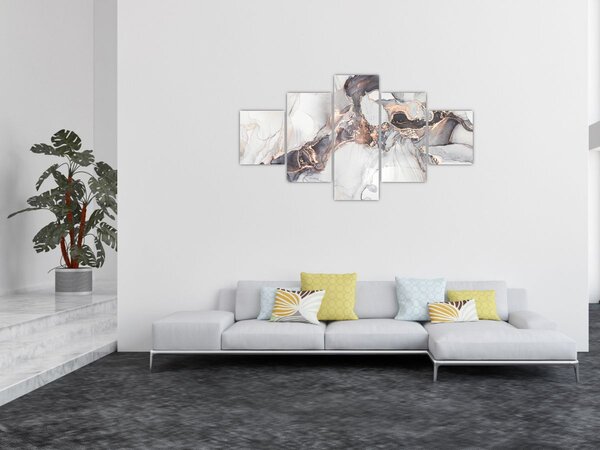 Obraz - Imitacja marmuru (125x70 cm)