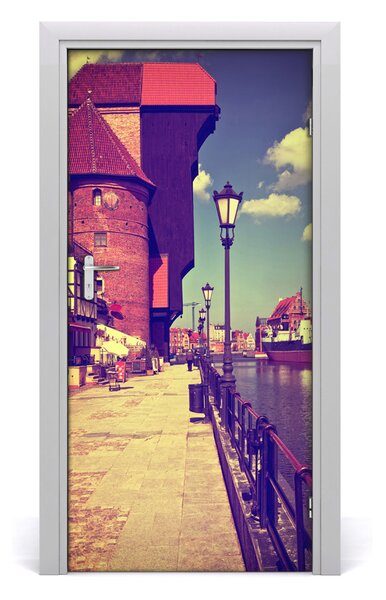 Fototapeta samoprzylepna na drzwi Gdańsk Polska