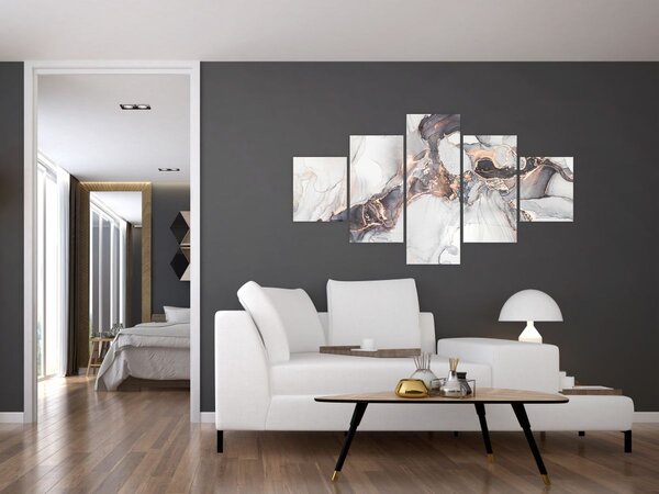 Obraz - Imitacja marmuru (125x70 cm)