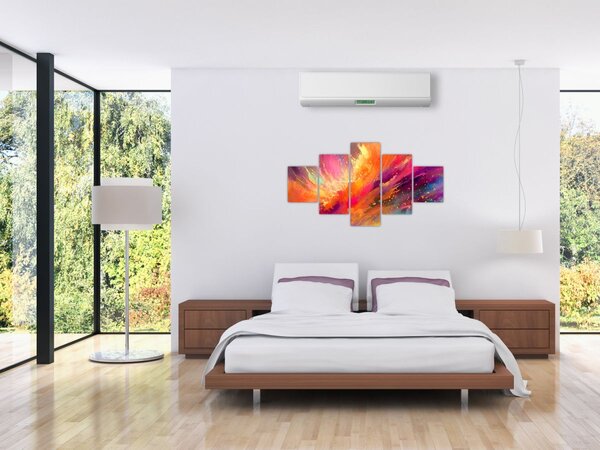 Obraz - Dynamiczna abstrakcja (125x70 cm)