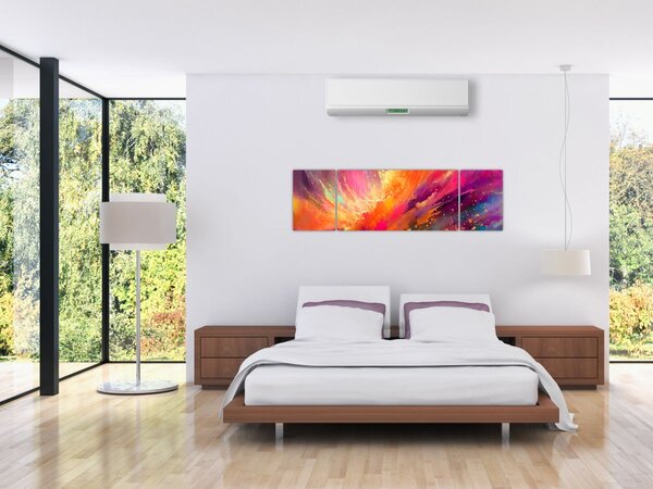 Obraz - Dynamiczna abstrakcja (170x50 cm)