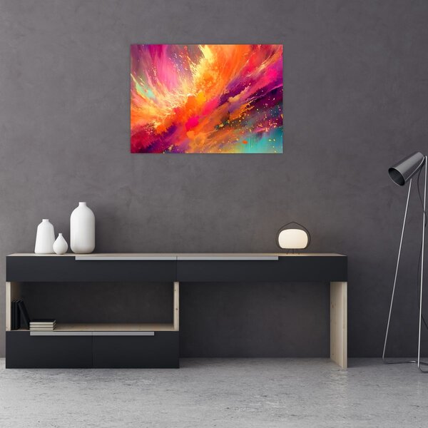 Obraz - Dynamiczna abstrakcja (70x50 cm)