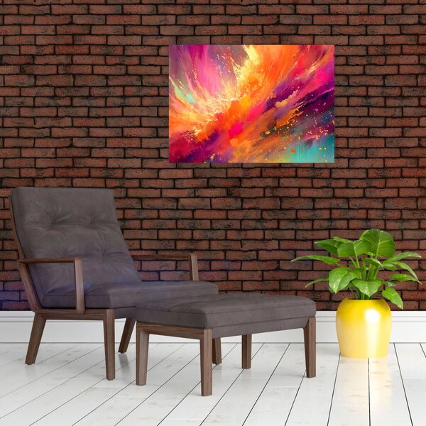Obraz - Dynamiczna abstrakcja (70x50 cm)