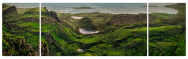 Obraz - Quiraing, Szkocja (170x50 cm)