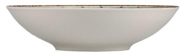 Biała/niebieska porcelanowa miska na zupę 1 l Azul – BonBistro