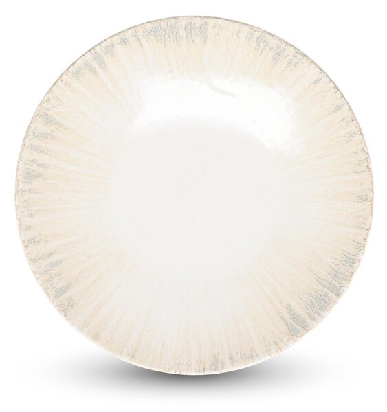 Jasnoszary porcelanowy talerz ø 25 cm Nuance – BonBistro