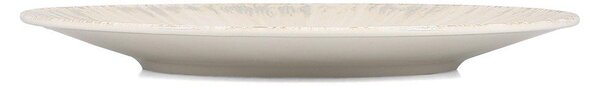 Jasnoszary porcelanowy talerz ø 25 cm Nuance – BonBistro