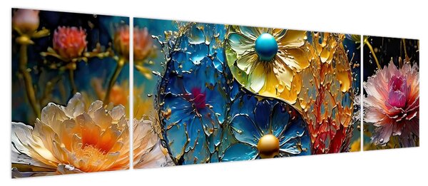 Obraz - Harmonia i równowaga (170x50 cm)