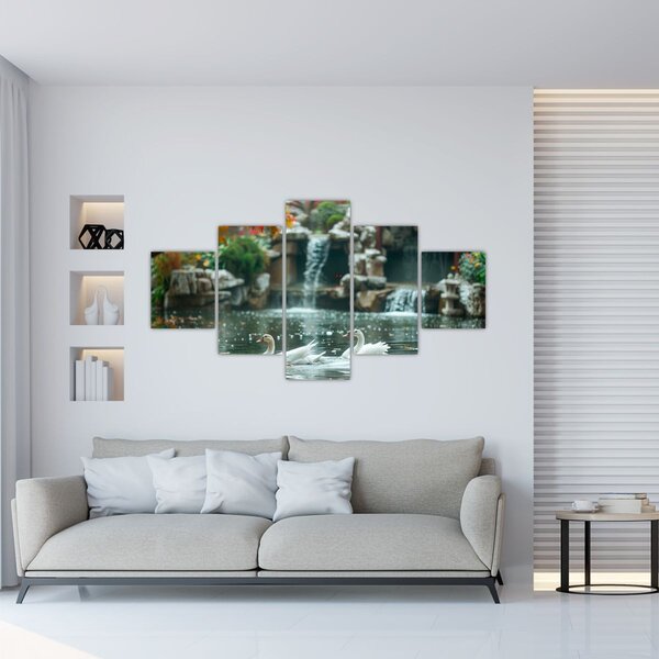 Obraz - Staw azjatycki (125x70 cm)