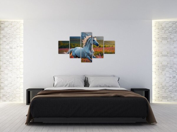 Obraz - Jednorożec (125x70 cm)