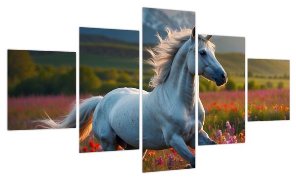 Obraz - Jednorożec (125x70 cm)