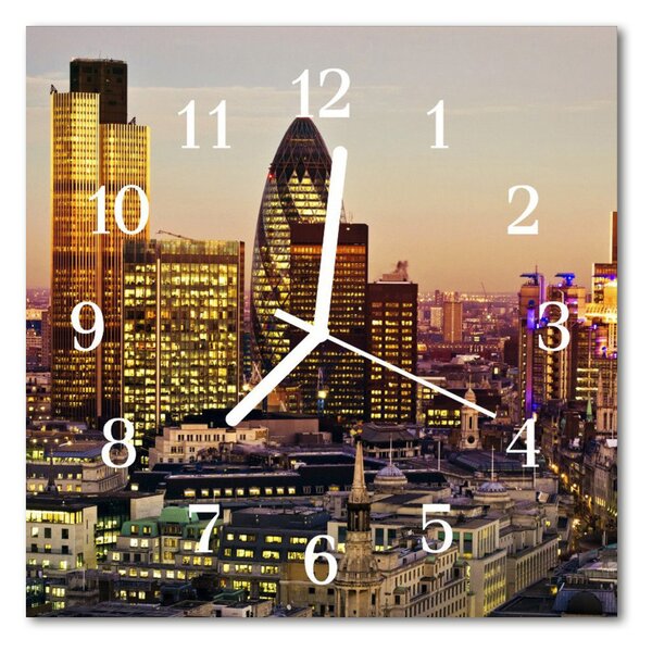 Zegar ścienny kwadrat Londyn