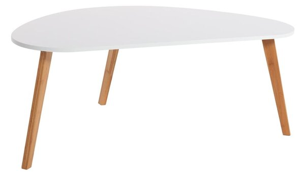 Biały stolik Bonami Essentials Skandinavian, dł. 120 cm