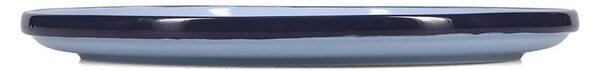 Niebieski kamionkowy talerz ø 26 cm Duo – ONA