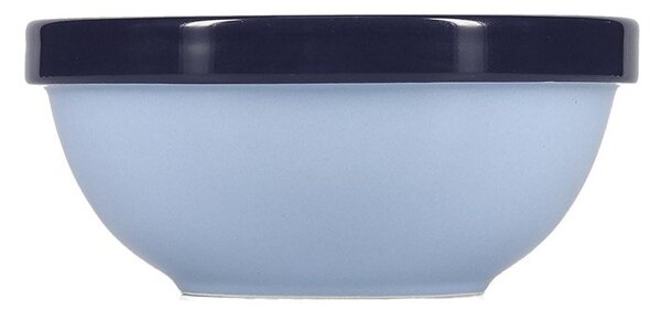 Niebieska kamionkowa miska 710 ml Duo – ONA