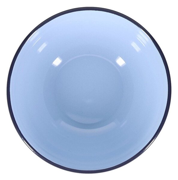 Niebieska kamionkowa miska 710 ml Duo – ONA