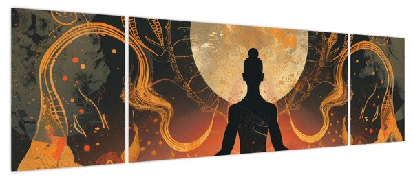 Obraz - Medytacja (170x50 cm)