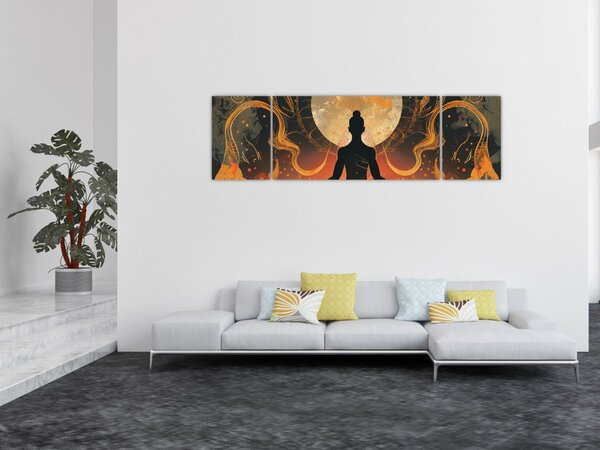 Obraz - Medytacja (170x50 cm)