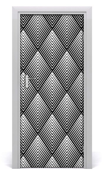 Naklejka fototapeta na drzwi Geometryczne tło