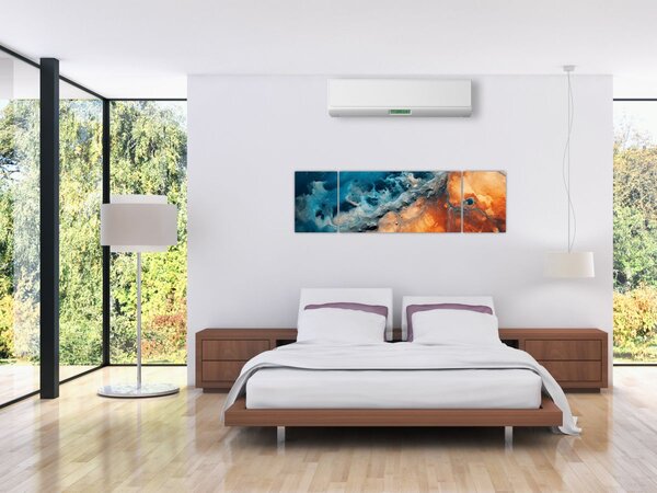 Obraz - Woda i ogień (170x50 cm)