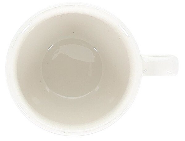 Biała/niebieska porcelanowa filiżanka do cappuccino 200 ml Azul – BonBistro
