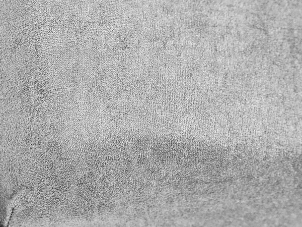 Prześcieradło frotte do łóżeczka jasnoszare 60x120 cm
