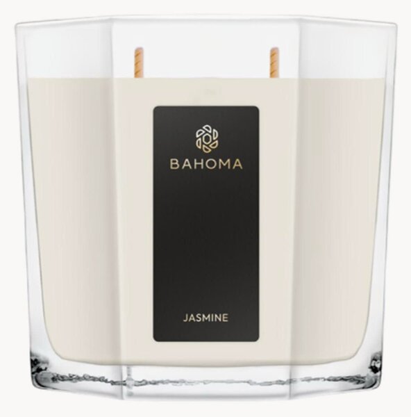 Ręcznie wykonana świeca zapachowa z dwoma knotami Pearl (jaśmin)