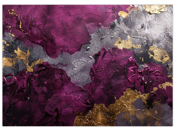 Obraz - Teksturowanie abstrakcji (70x50 cm)