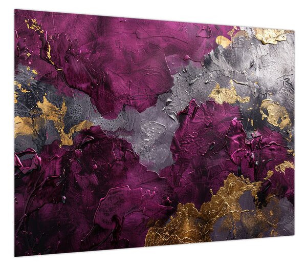 Obraz - Teksturowanie abstrakcji (70x50 cm)