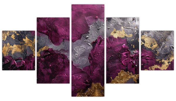 Obraz - Teksturowanie abstrakcji (125x70 cm)