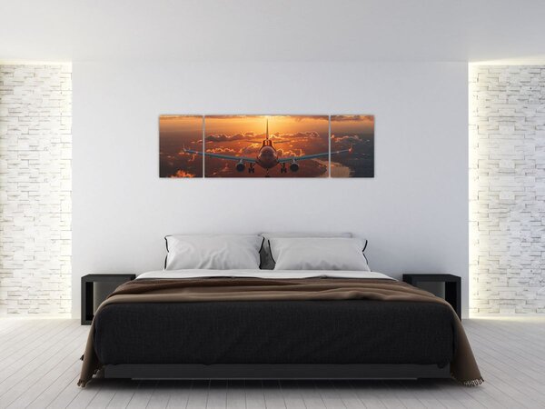 Obraz - Samolot transportowy (170x50 cm)
