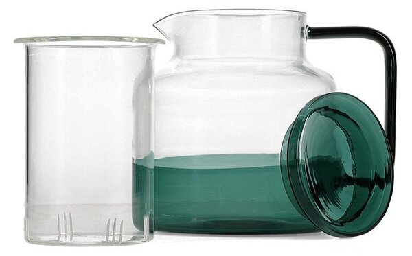 Zielony szklany dzbanek do herbaty 950 ml Liv – ONA