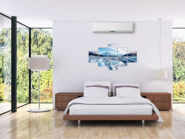 Obraz - Formacje lodowcowe (125x70 cm)