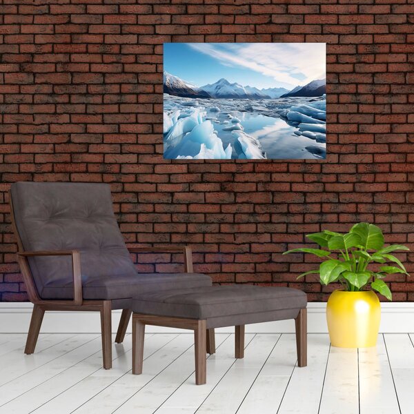 Obraz - Formacje lodowcowe (70x50 cm)