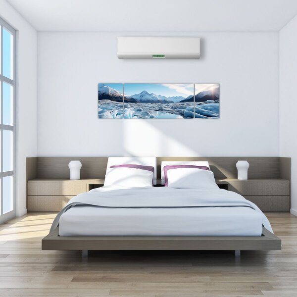 Obraz - Formacje lodowcowe (170x50 cm)