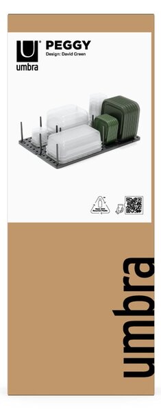 Stojaki na pokrywki i patelnie 2 szt. Peggy – Umbra