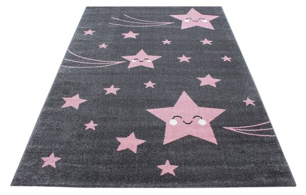 Różowo-szary dywan dziecięcy 120x170 cm Kids – Ayyildiz Carpets