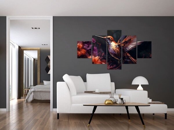 Obraz - Koliber (125x70 cm)