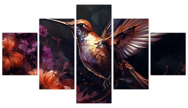Obraz - Koliber (125x70 cm)