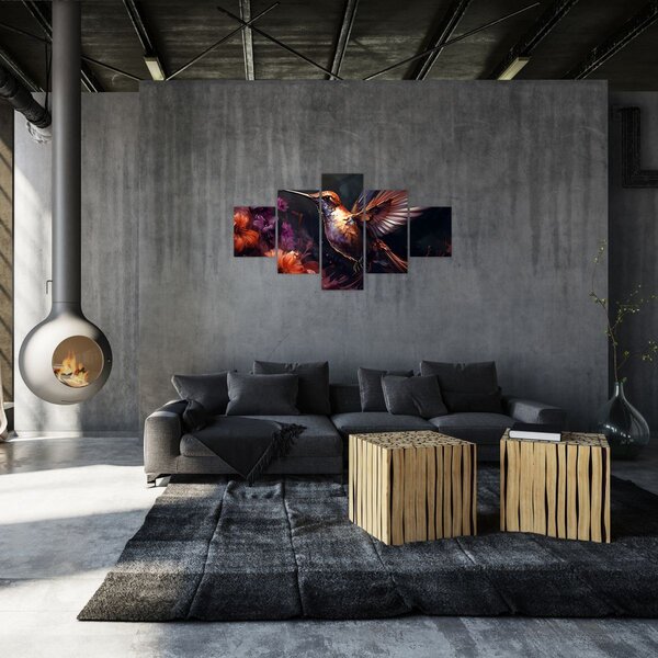 Obraz - Koliber (125x70 cm)