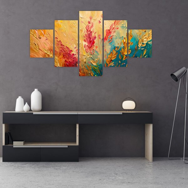 Obraz - Malowanie pola (125x70 cm)