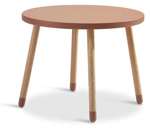 Różowy stolik Flexa Dots, ø 60 cm
