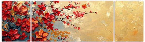 Obraz - Kwitnące drzewo (170x50 cm)