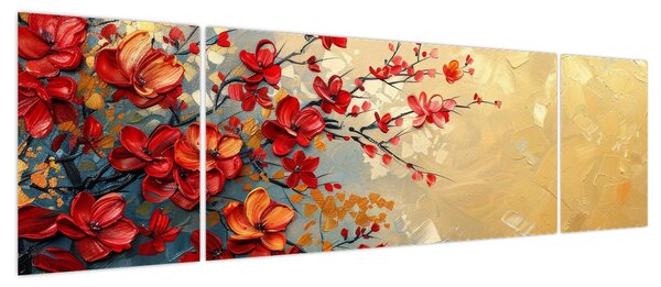Obraz - Kwitnące drzewo (170x50 cm)