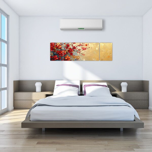 Obraz - Kwitnące drzewo (170x50 cm)