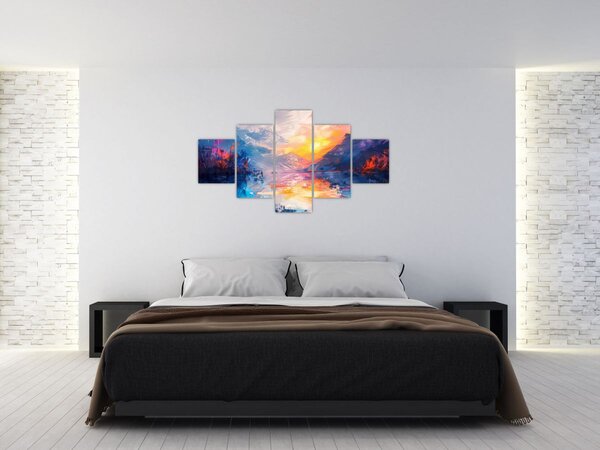 Obraz - Malarstwo krajobrazowe (125x70 cm)